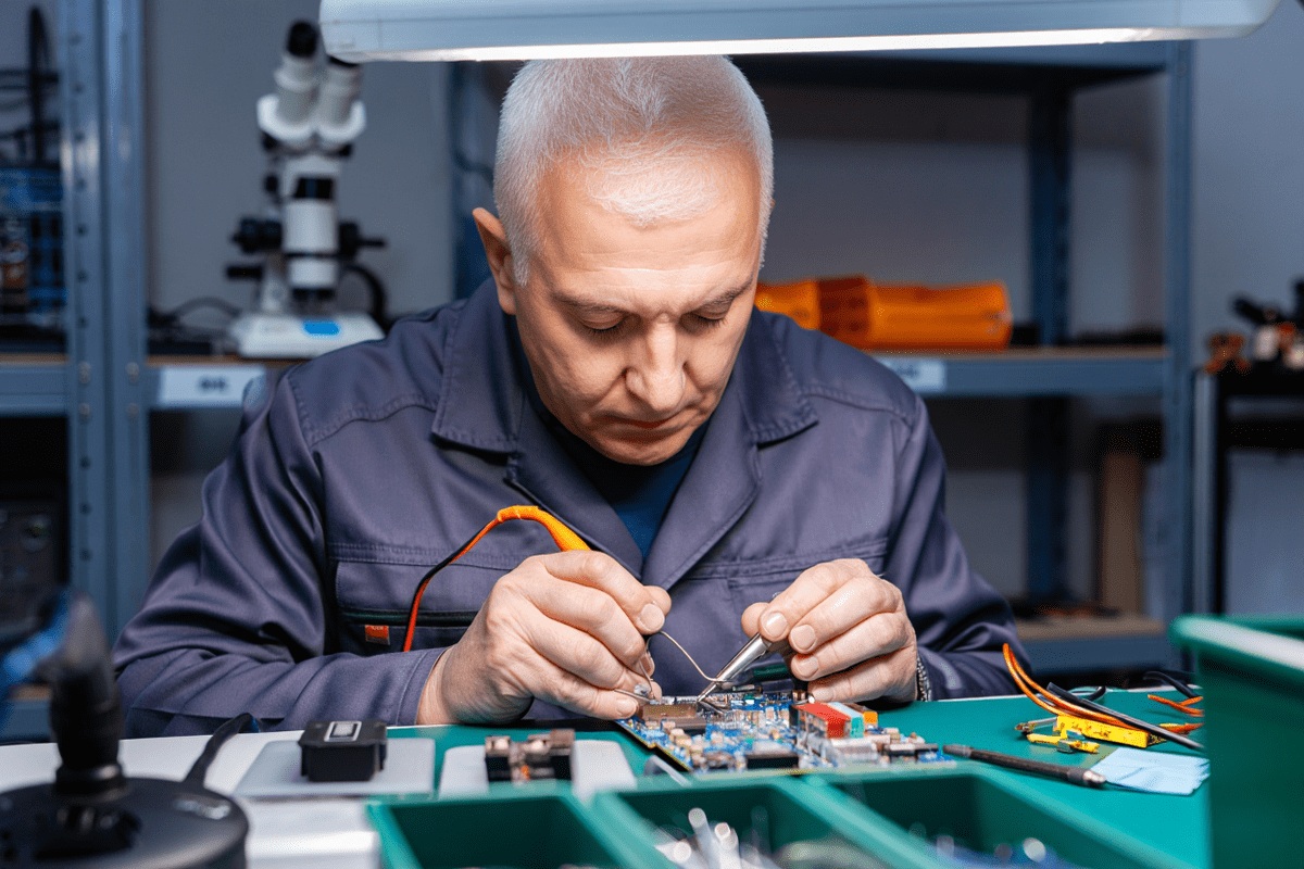 Процесс ремонта техники Orion в orion-profiservice