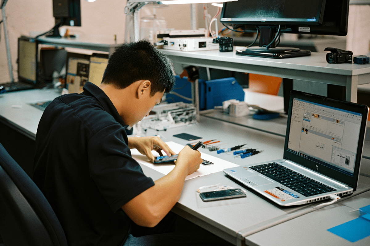 Процесс ремонта техники Orion в orion-profiservice